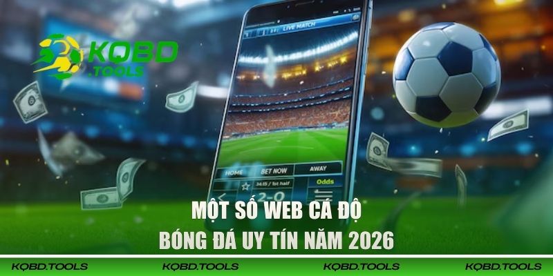 Một số web cá độ bóng đá uy tín năm 2026